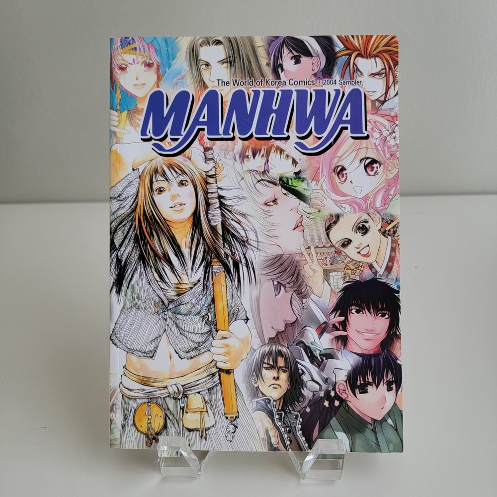 VINTAGE Y2K Manhwa The World of Korea Comics 2004 Sampler Book Softback